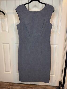 The Limited Collection cap sleeve gray dress women size 10